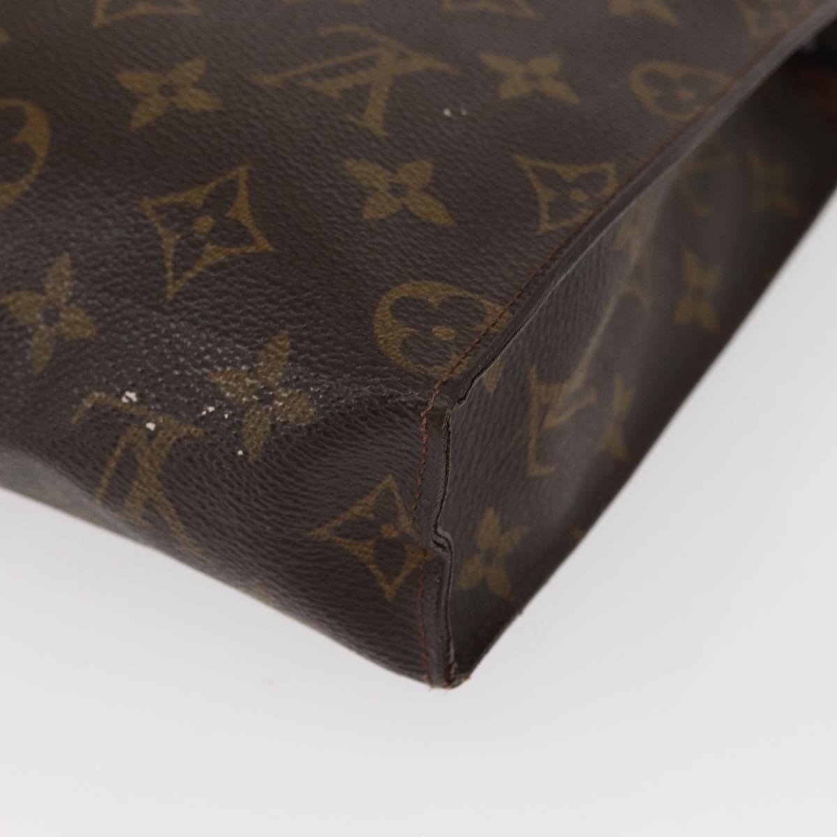 LOUIS VUITTON Monogram Poche Toilette 26 Pouch M47542 LV Auth 160946