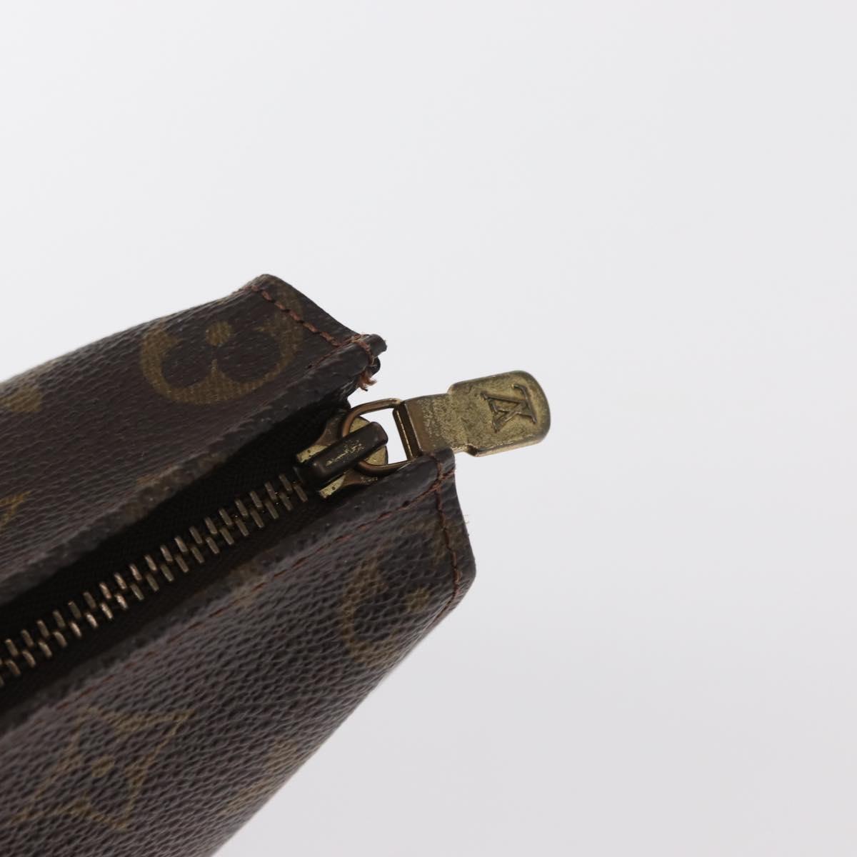 LOUIS VUITTON Monogram Poche Toilette 26 Pouch M47542 LV Auth 160946