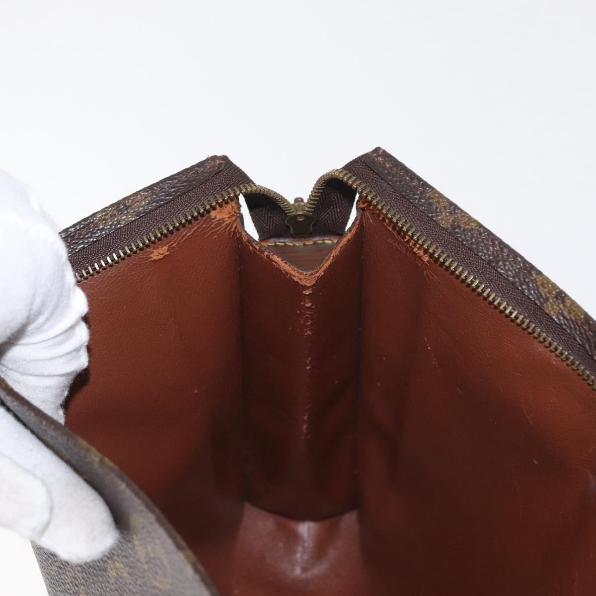 LOUIS VUITTON Monogram Poche Toilette 26 Pouch M47542 LV Auth 160946