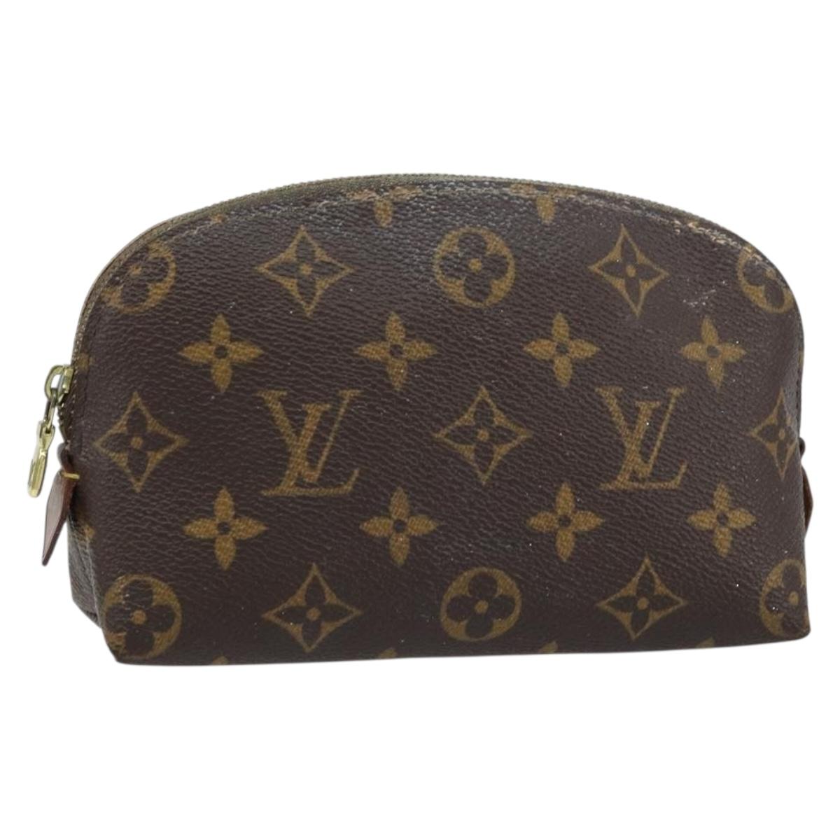 LOUIS VUITTON Monogram Pochette Cosmetic PM Pouch M43998 LV Auth 160952
