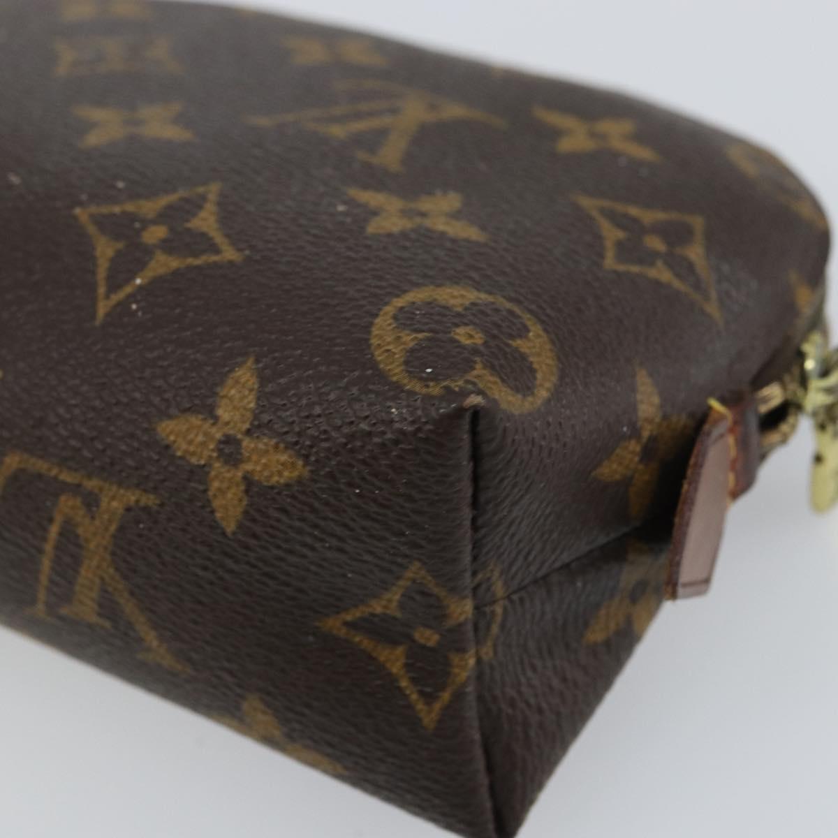 LOUIS VUITTON Monogram Pochette Cosmetic PM Pouch M43998 LV Auth 160952