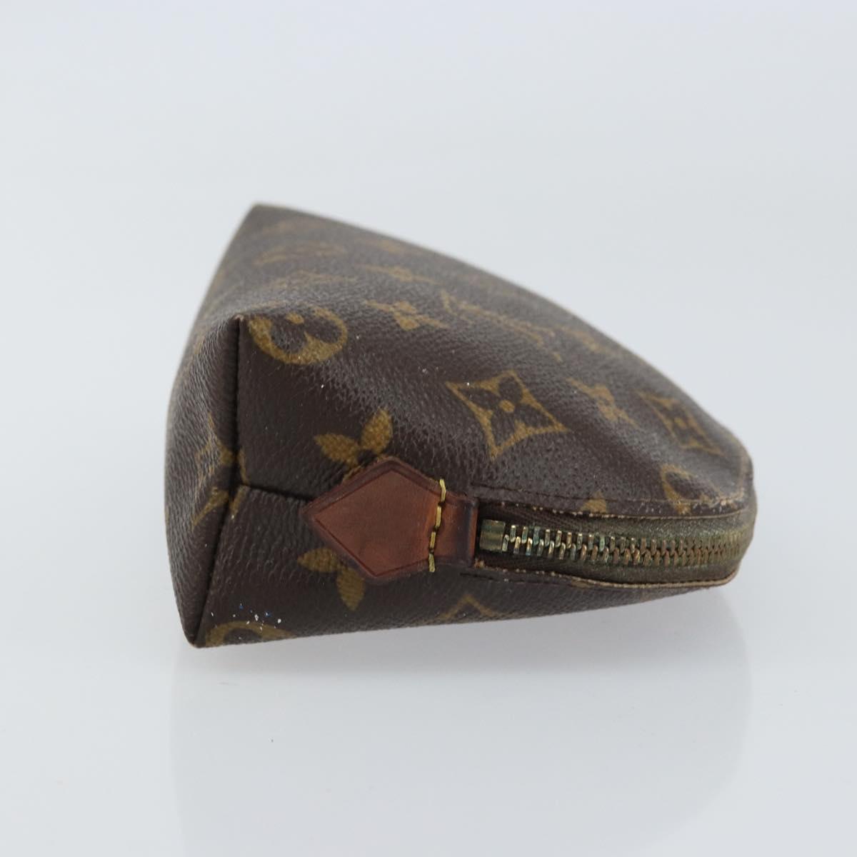 LOUIS VUITTON Monogram Pochette Cosmetic PM Pouch M43998 LV Auth 160952