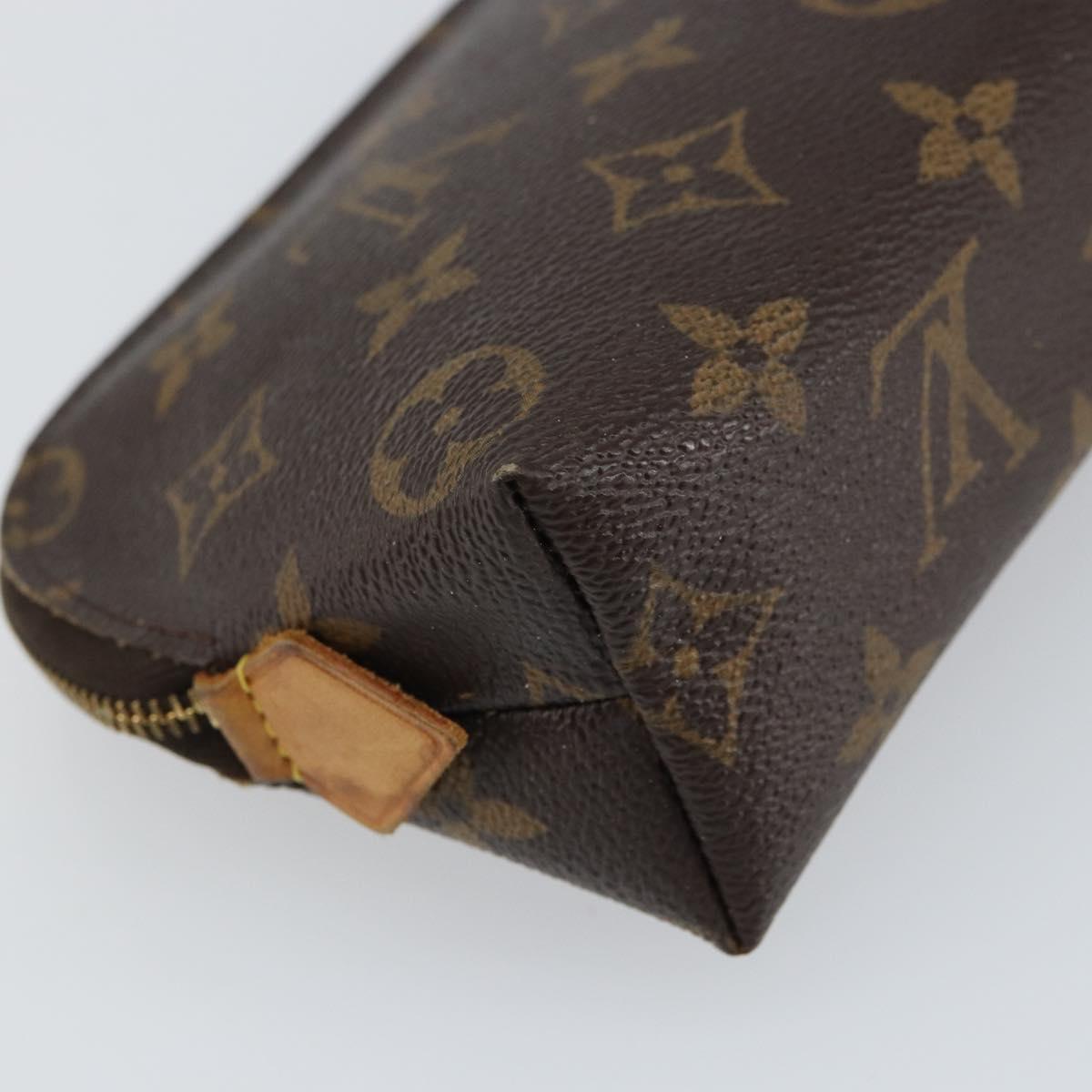 LOUIS VUITTON Monogram Pochette Cosmetic PM Pouch M43998 LV Auth 160954