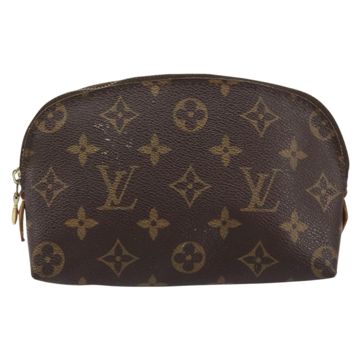 LOUIS VUITTON Monogram Pochette Cosmetic PM Pouch M43998 LV Auth 160954