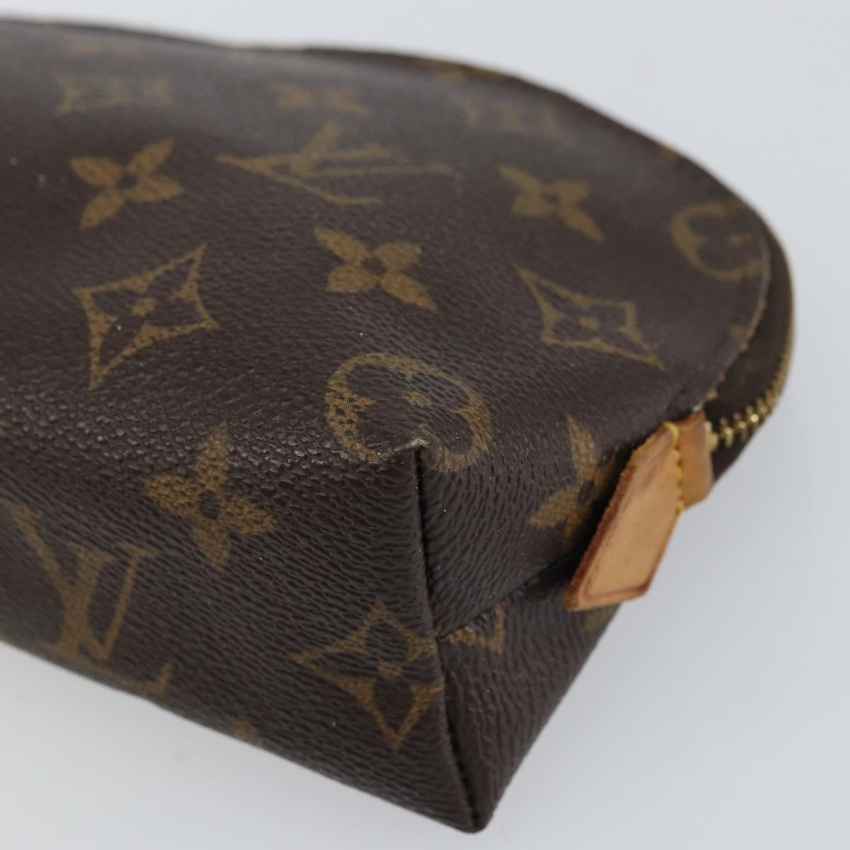LOUIS VUITTON Monogram Pochette Cosmetic PM Pouch M43998 LV Auth 160954