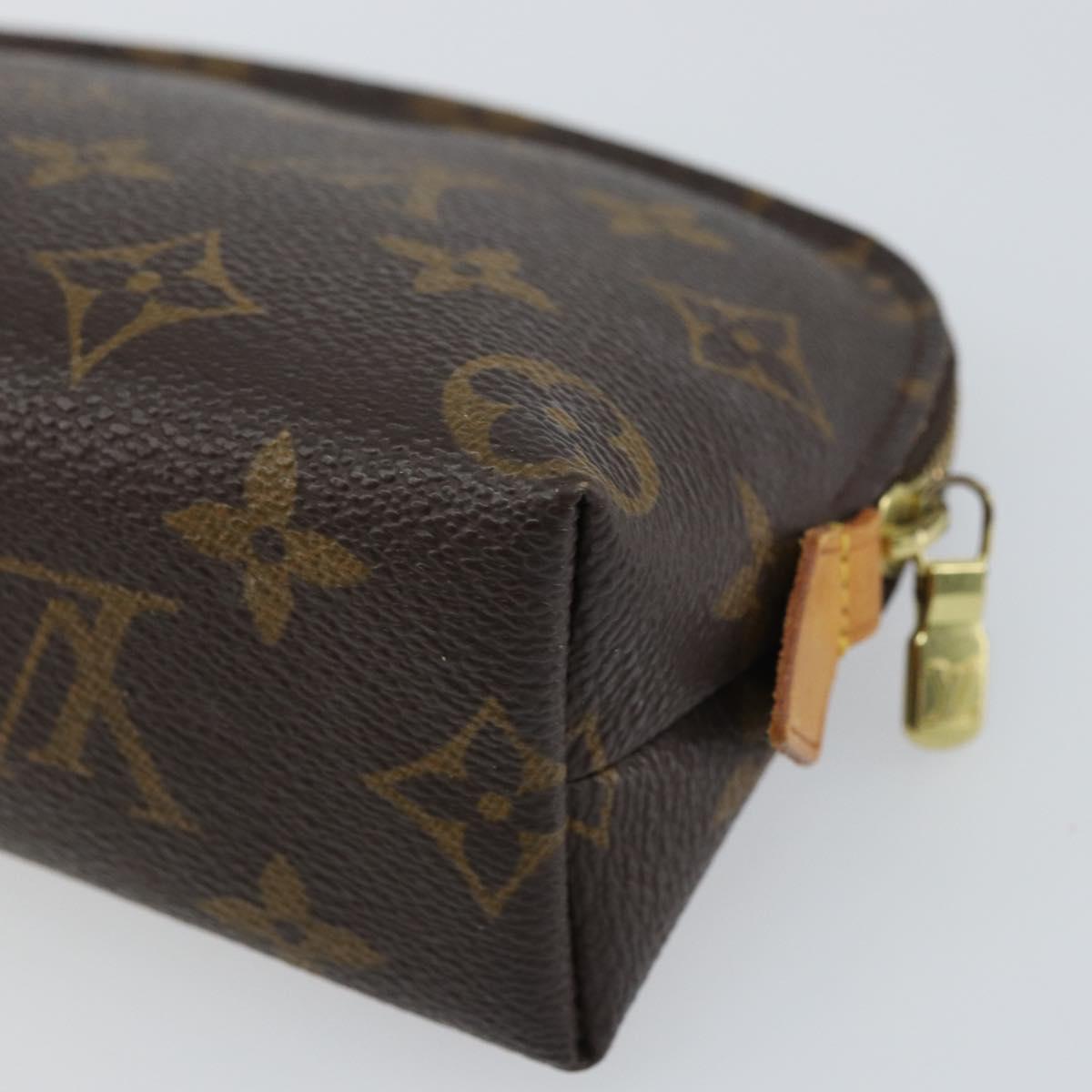 LOUIS VUITTON Monogram Pochette Cosmetic PM Pouch M43998 LV Auth 160955