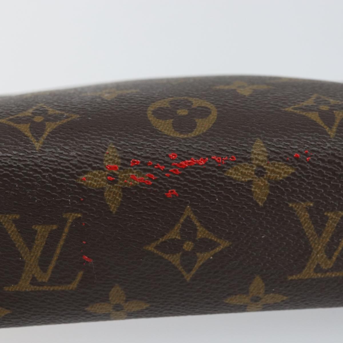 LOUIS VUITTON Monogram Pochette Cosmetic PM Pouch M43998 LV Auth 160955