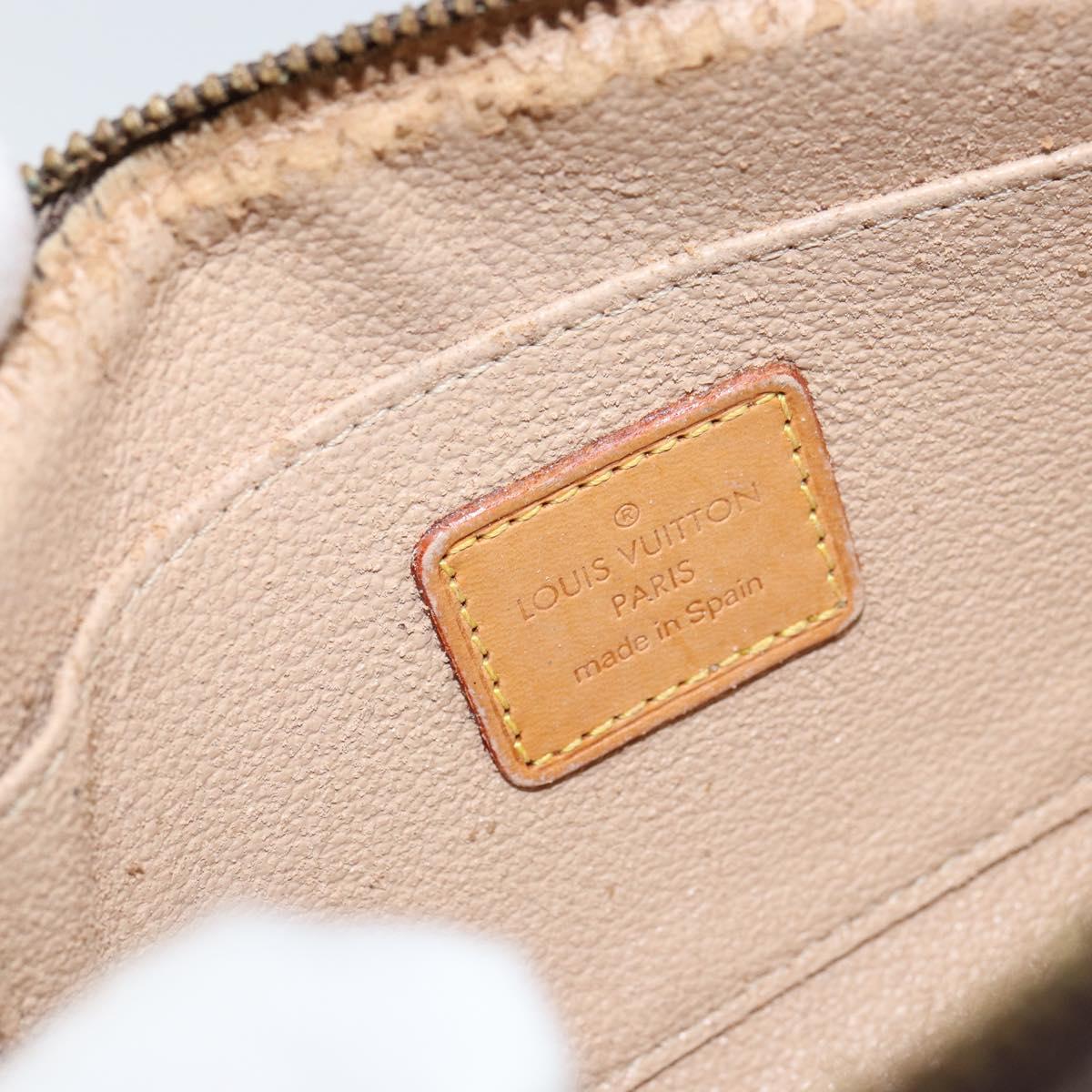 LOUIS VUITTON Monogram Pochette Cosmetic PM Pouch M43998 LV Auth 160955
