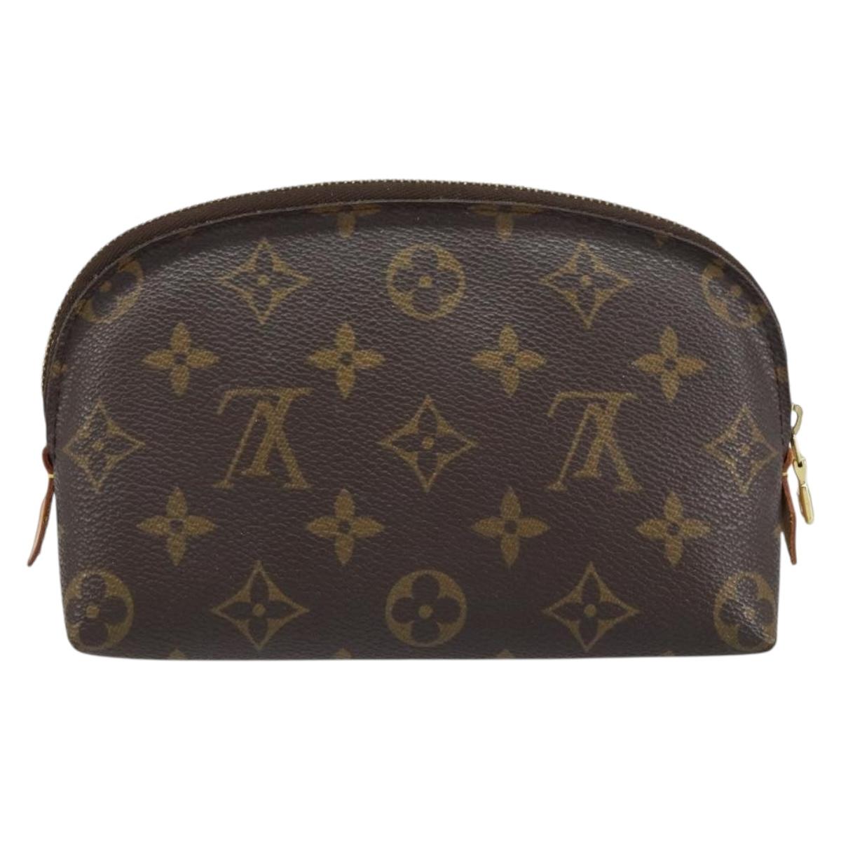 LOUIS VUITTON Monogram Pochette Cosmetic PM Pouch M43998 LV Auth 160955