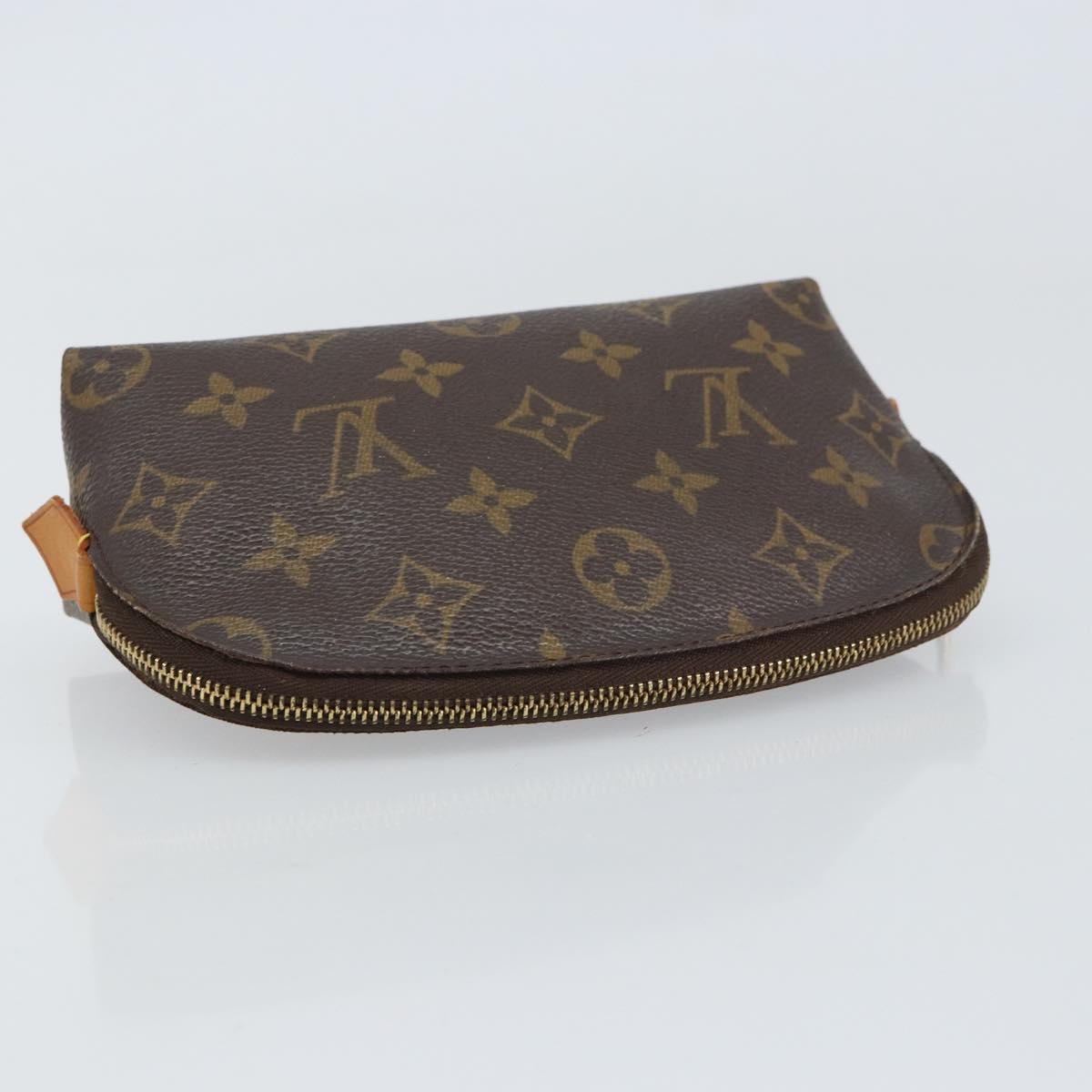 LOUIS VUITTON Monogram Pochette Cosmetic PM Pouch M43998 LV Auth 160955