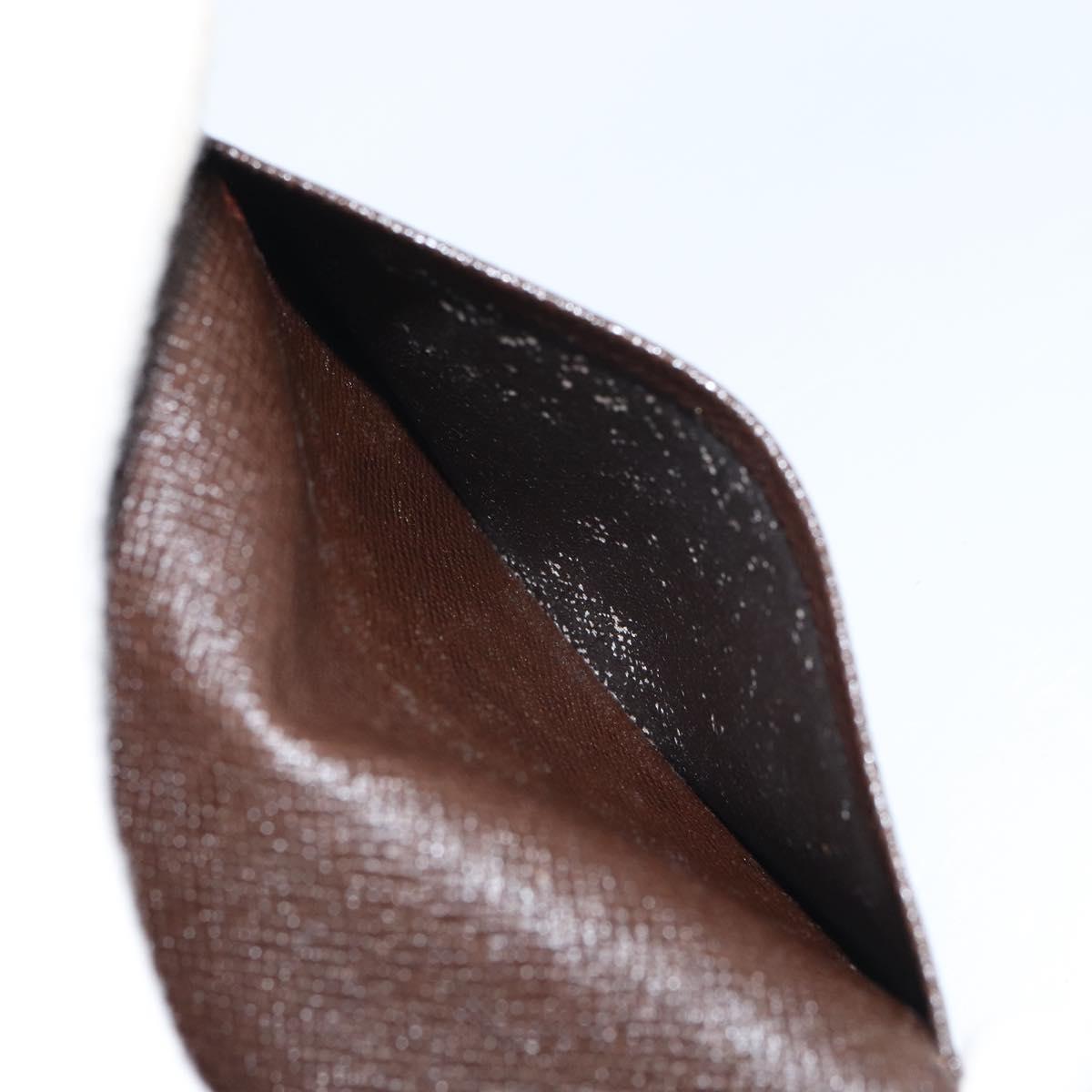 LOUIS VUITTON Damier Ebene Agenda Mini Day Planner Cover R20705 LV Auth 160960