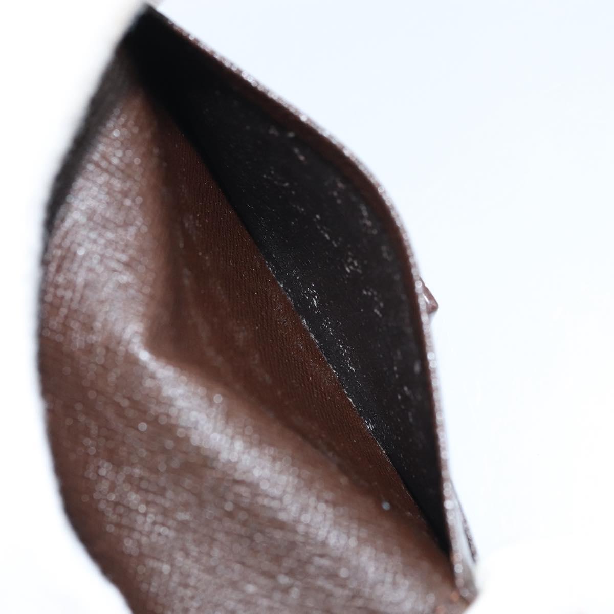 LOUIS VUITTON Damier Ebene Agenda Mini Day Planner Cover R20705 LV Auth 160960