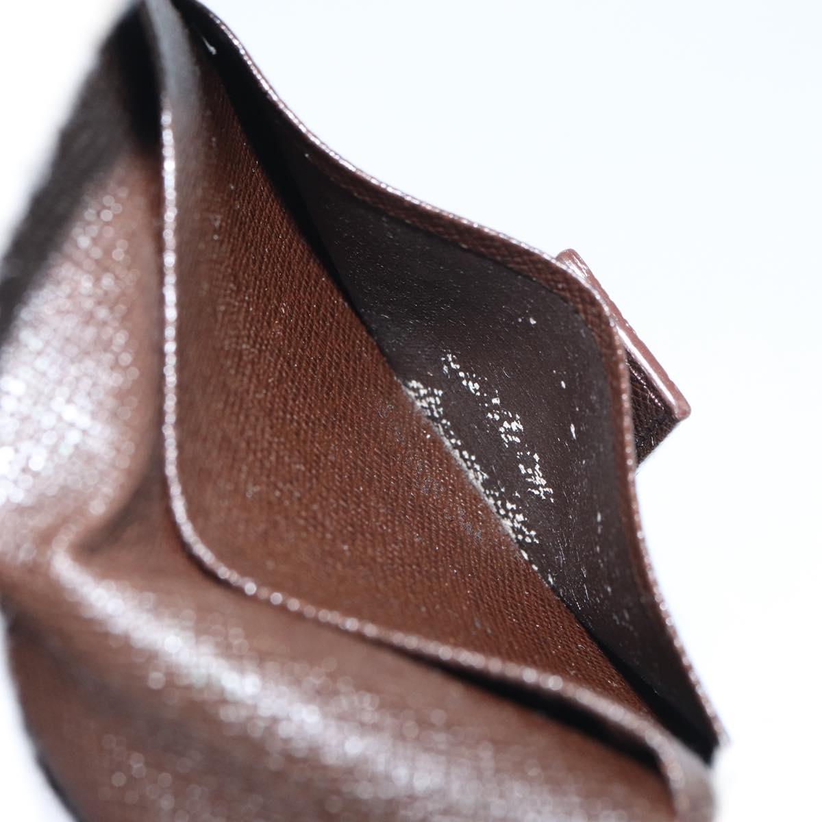 LOUIS VUITTON Damier Ebene Agenda Mini Day Planner Cover R20705 LV Auth 160960