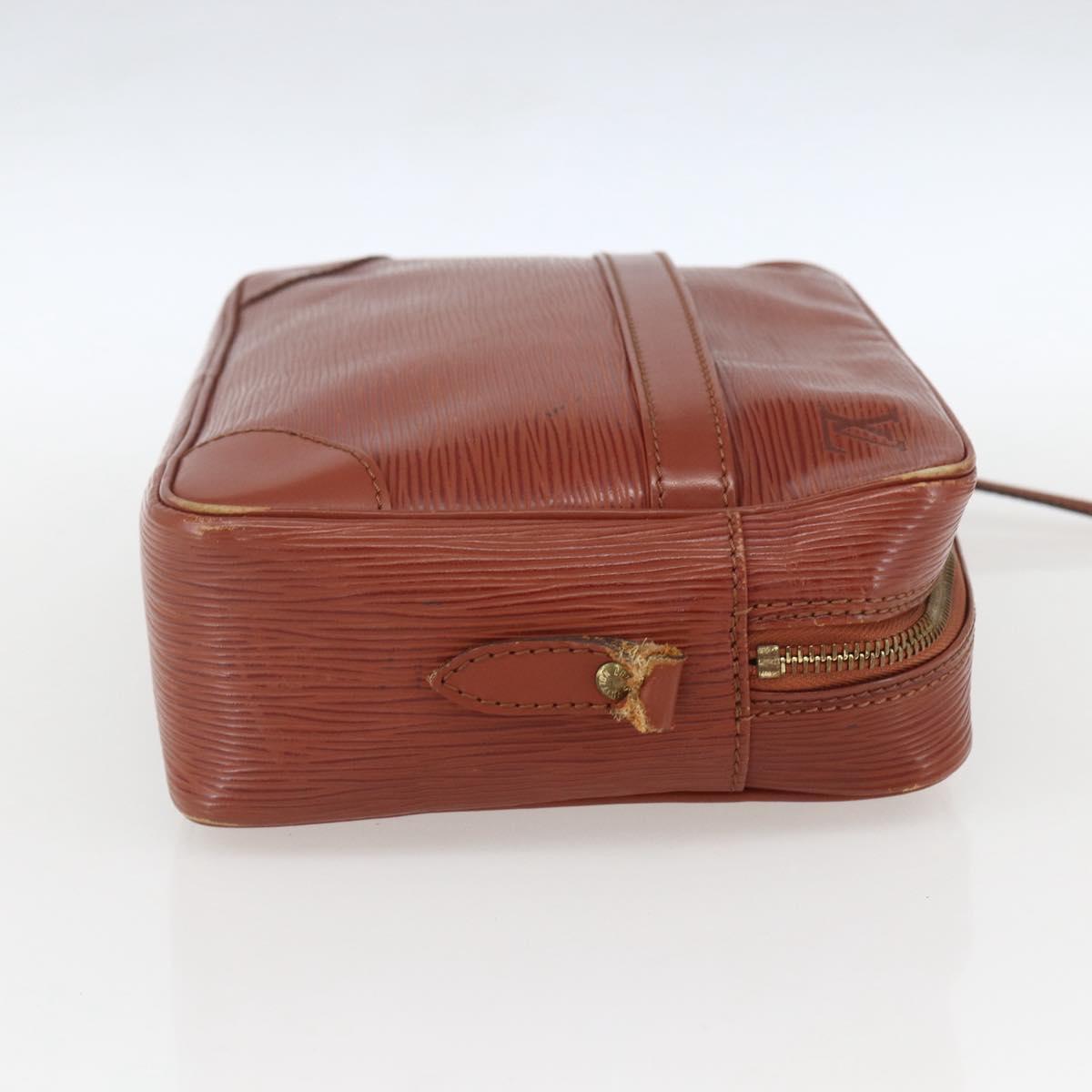 LOUIS VUITTON Epi Trocadero 23 Shoulder Bag Brown M52313 LV Auth 160971