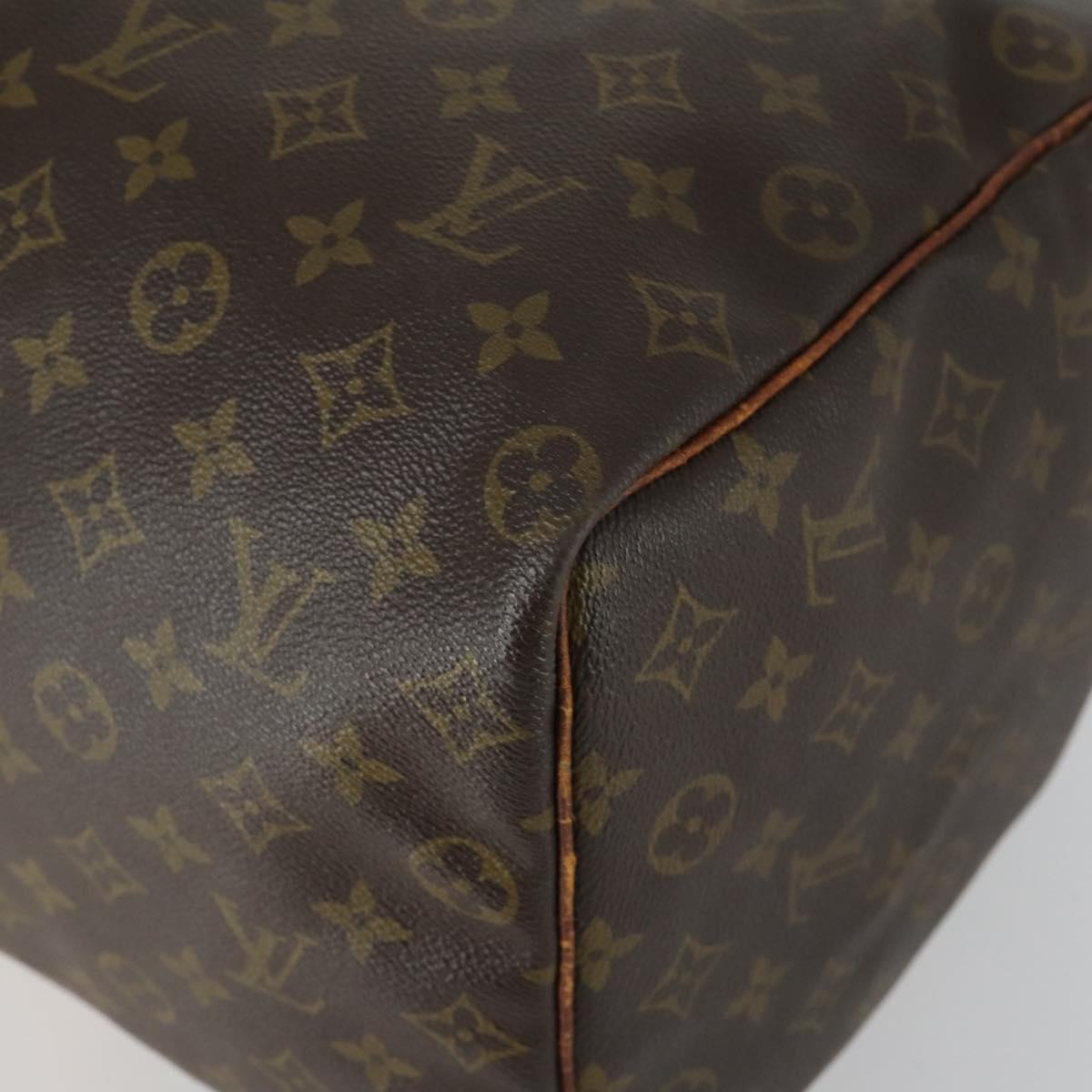 LOUIS VUITTON Monogram Keepall 50 Boston Bag M41426 LV Auth 161021