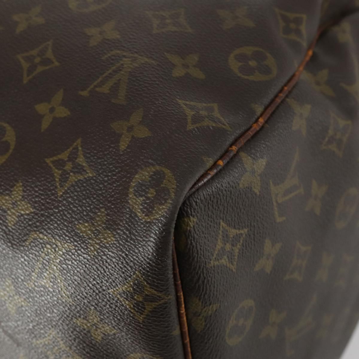 LOUIS VUITTON Monogram Keepall 50 Boston Bag M41426 LV Auth 161021