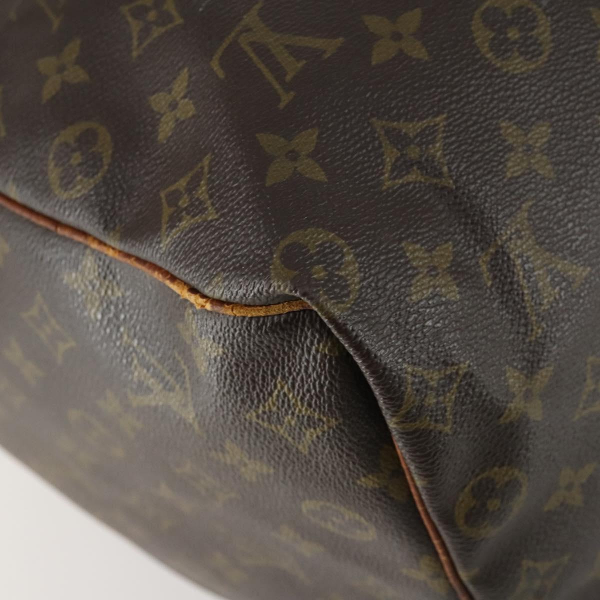 LOUIS VUITTON Monogram Keepall 50 Boston Bag M41426 LV Auth 161021