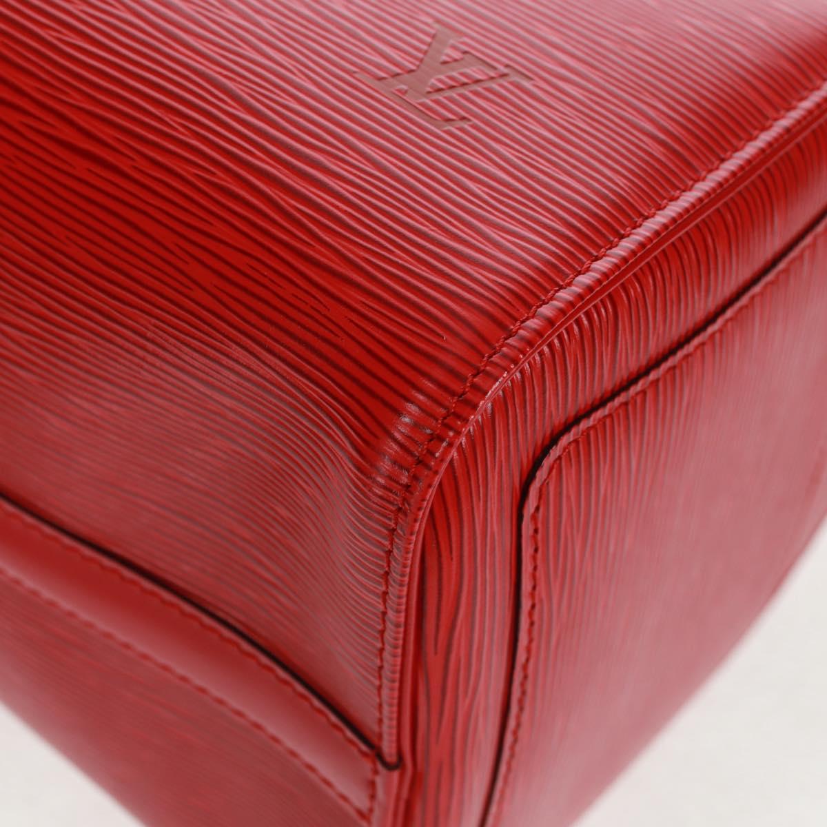 LOUIS VUITTON Epi Speedy 30 Hand Bag Castilian Red M43007 LV Auth 161066SAV