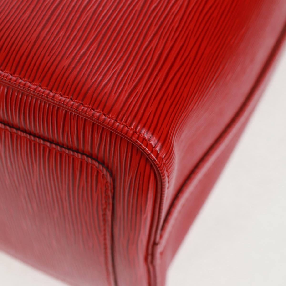 LOUIS VUITTON Epi Speedy 30 Hand Bag Castilian Red M43007 LV Auth 161066SAV