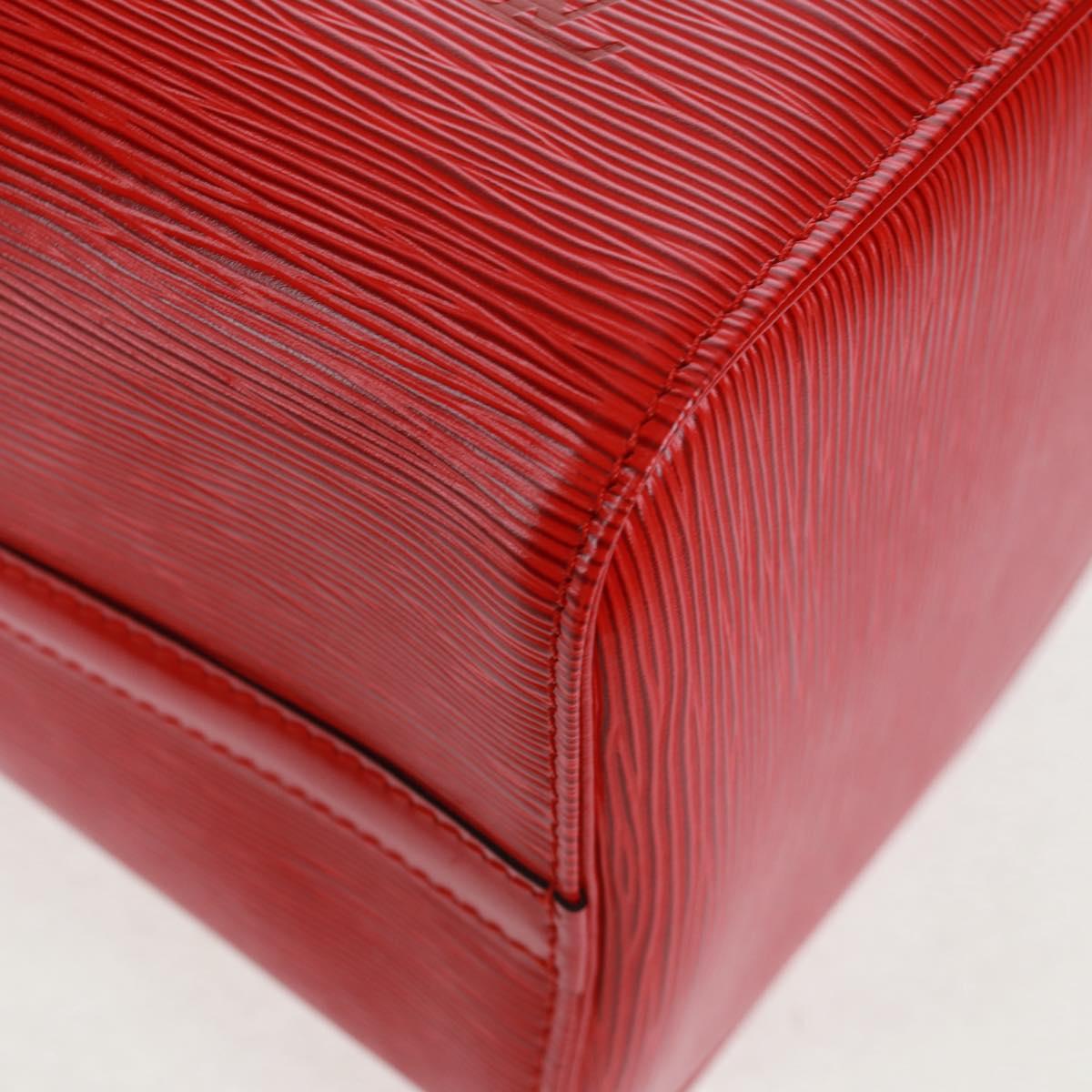 LOUIS VUITTON Epi Speedy 30 Hand Bag Castilian Red M43007 LV Auth 161066SAV