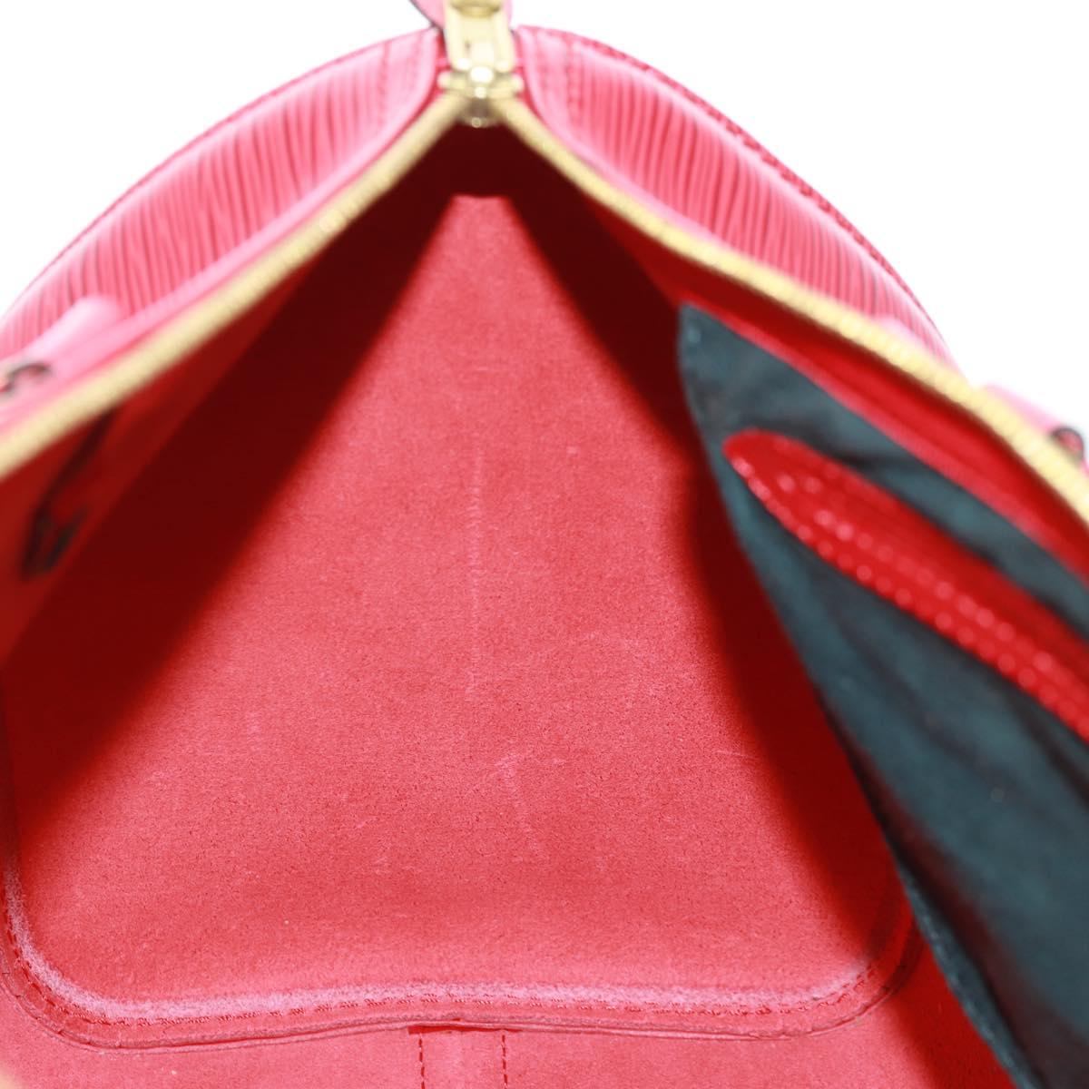 LOUIS VUITTON Epi Speedy 30 Hand Bag Castilian Red M43007 LV Auth 161066SAV