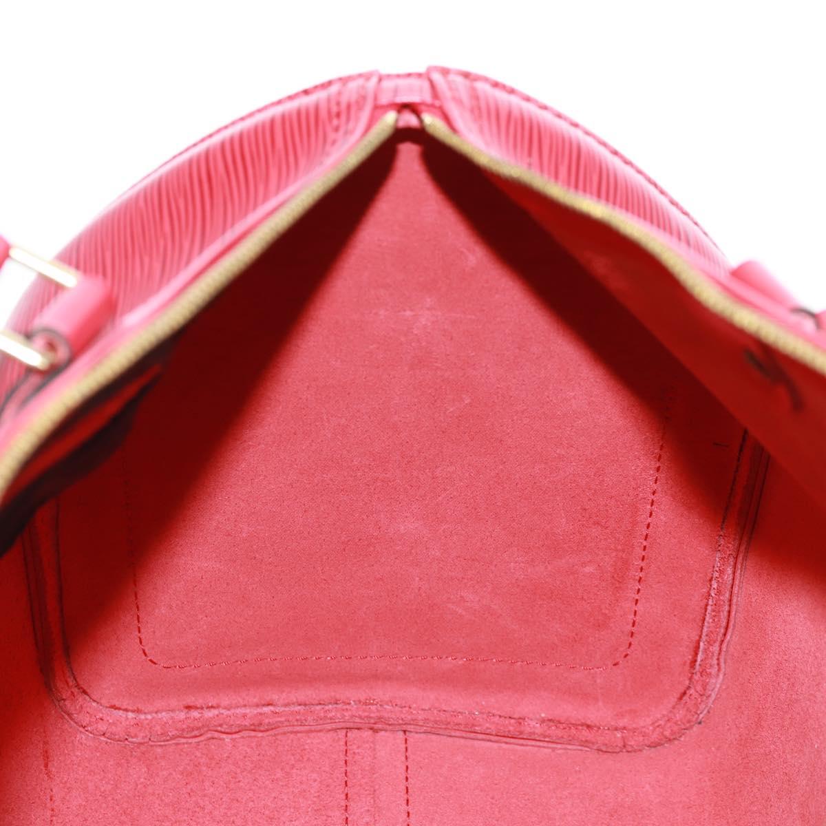 LOUIS VUITTON Epi Speedy 30 Hand Bag Castilian Red M43007 LV Auth 161066SAV