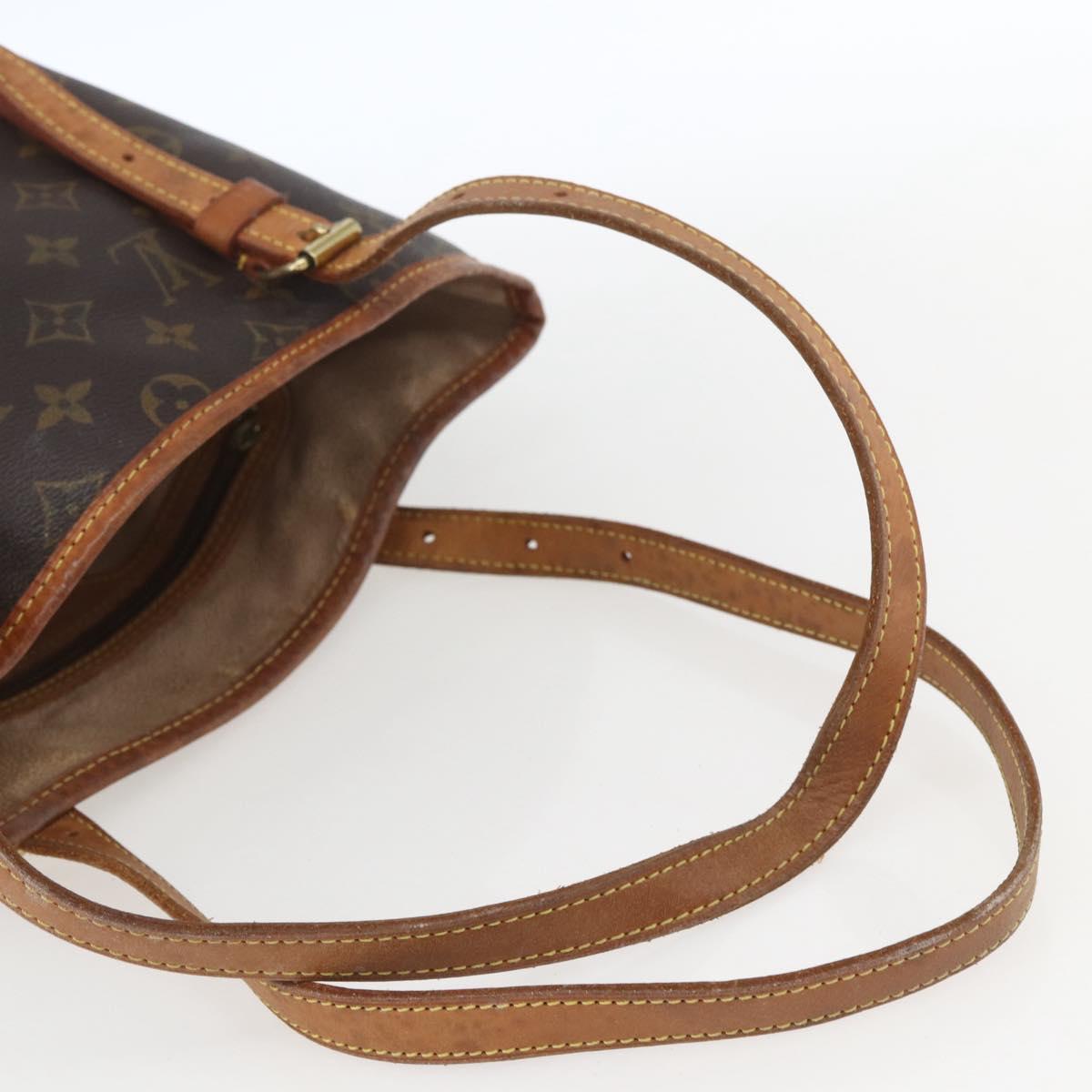 LOUIS VUITTON Monogram Bucket GM Shoulder Bag M42236 LV Auth 161071