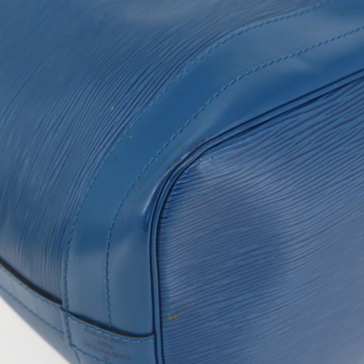 LOUIS VUITTON Epi Noe Shoulder Bag Toledo Blue M44005 LV Auth 161088
