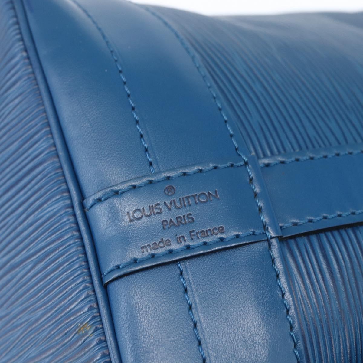 LOUIS VUITTON Epi Noe Shoulder Bag Toledo Blue M44005 LV Auth 161088