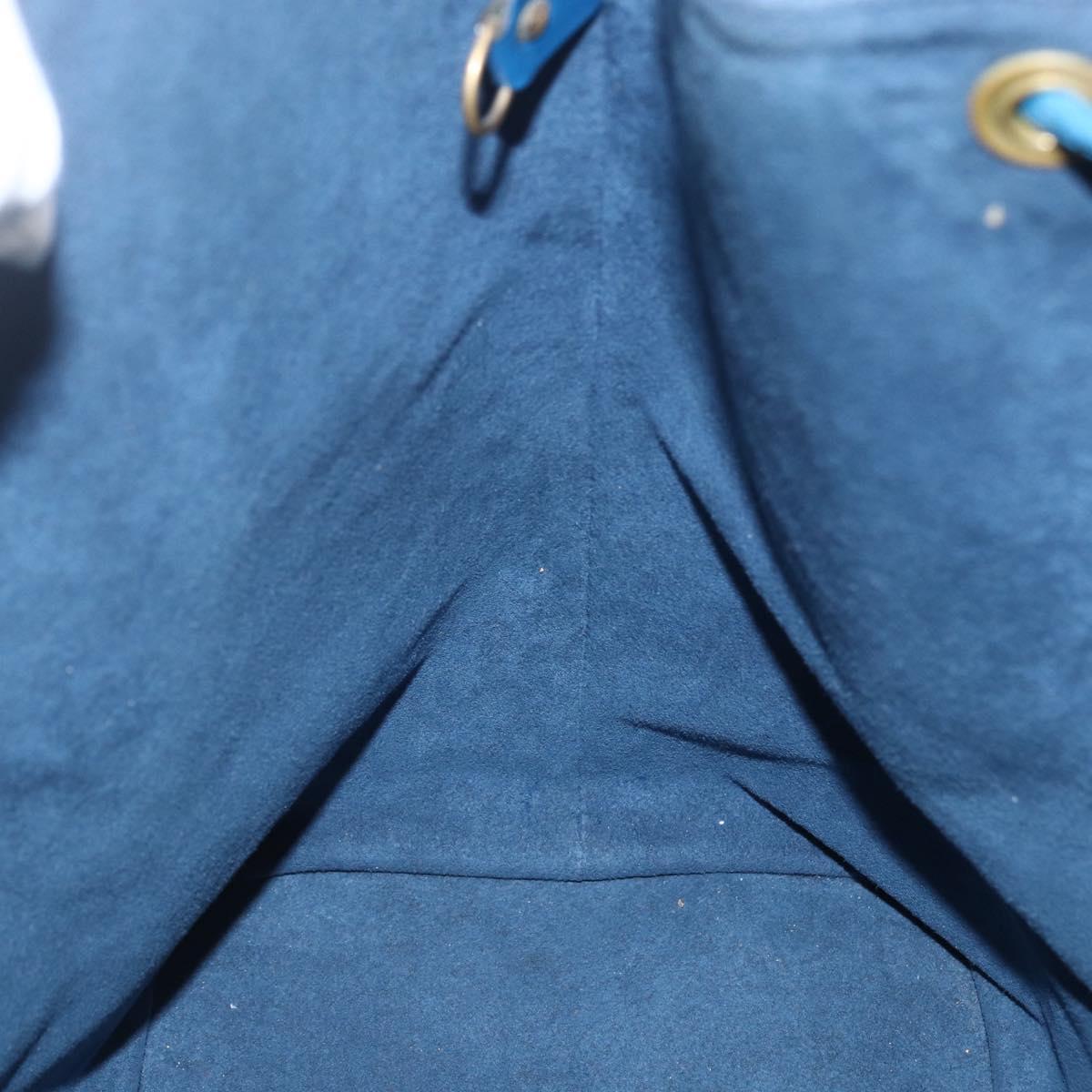 LOUIS VUITTON Epi Noe Shoulder Bag Toledo Blue M44005 LV Auth 161088