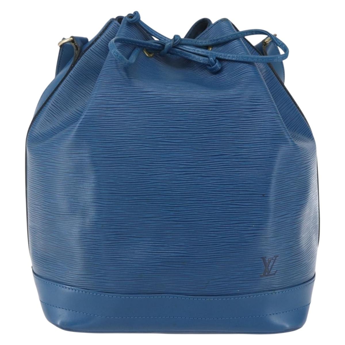 LOUIS VUITTON Epi Noe Shoulder Bag Toledo Blue M44005 LV Auth 161088