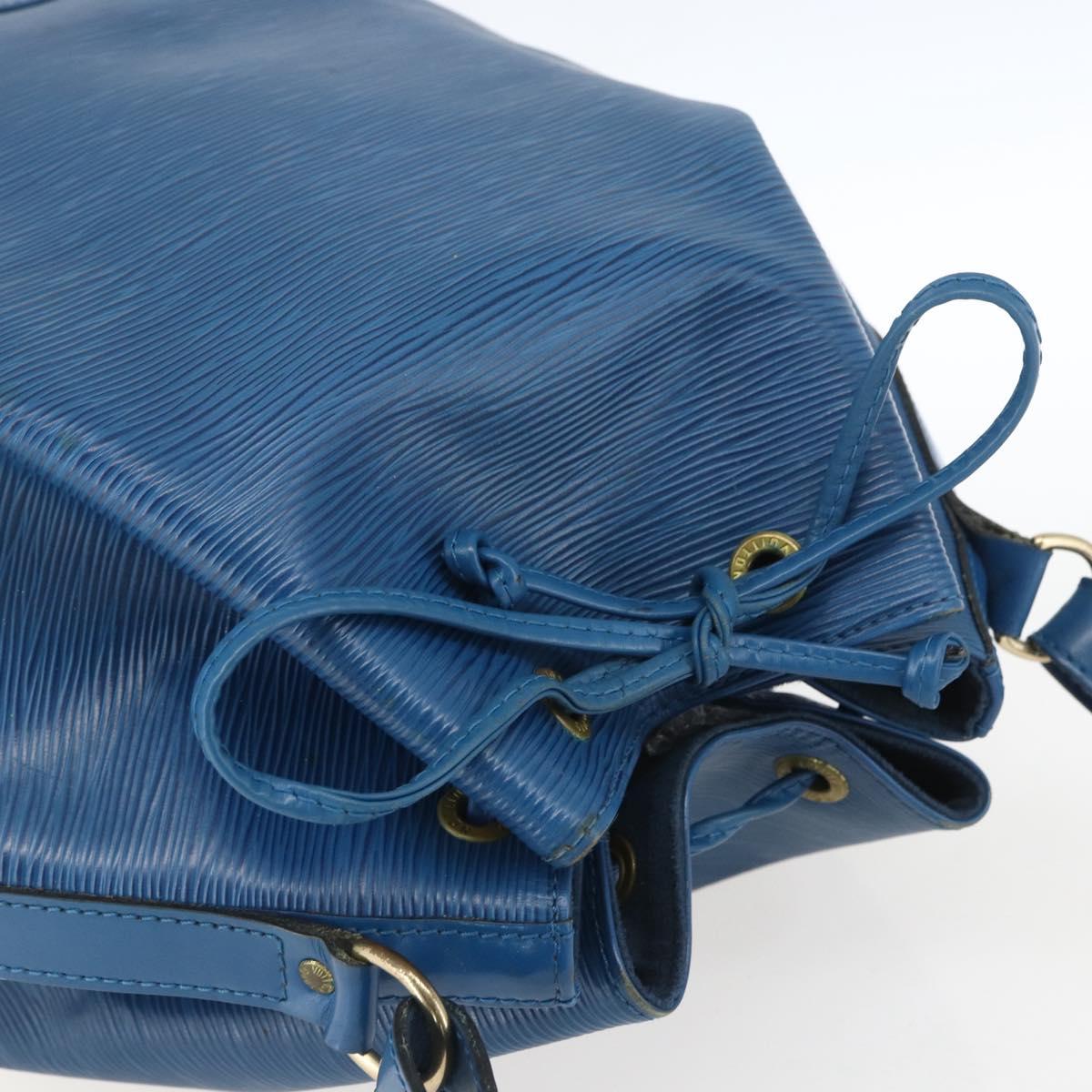 LOUIS VUITTON Epi Noe Shoulder Bag Toledo Blue M44005 LV Auth 161088