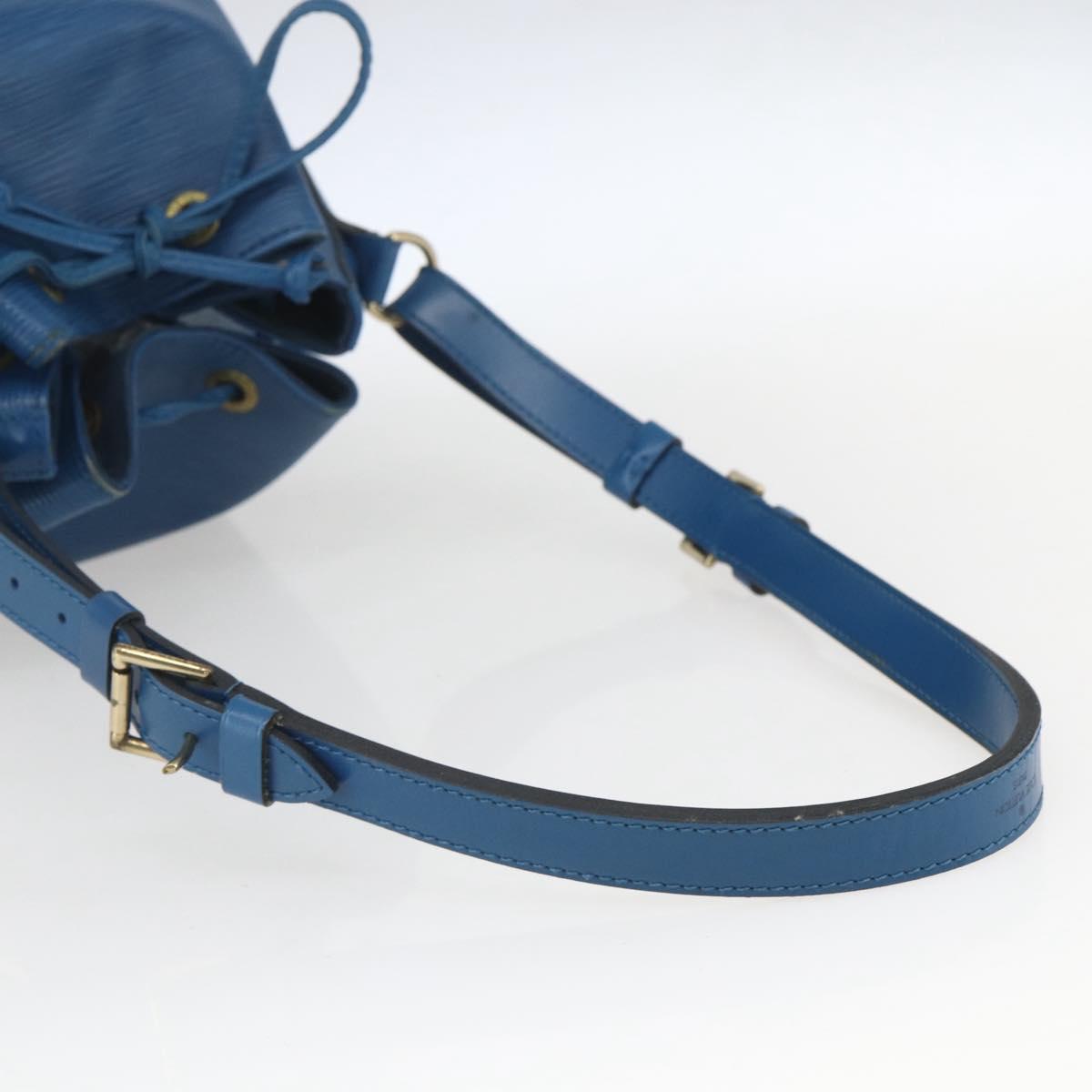 LOUIS VUITTON Epi Noe Shoulder Bag Toledo Blue M44005 LV Auth 161088