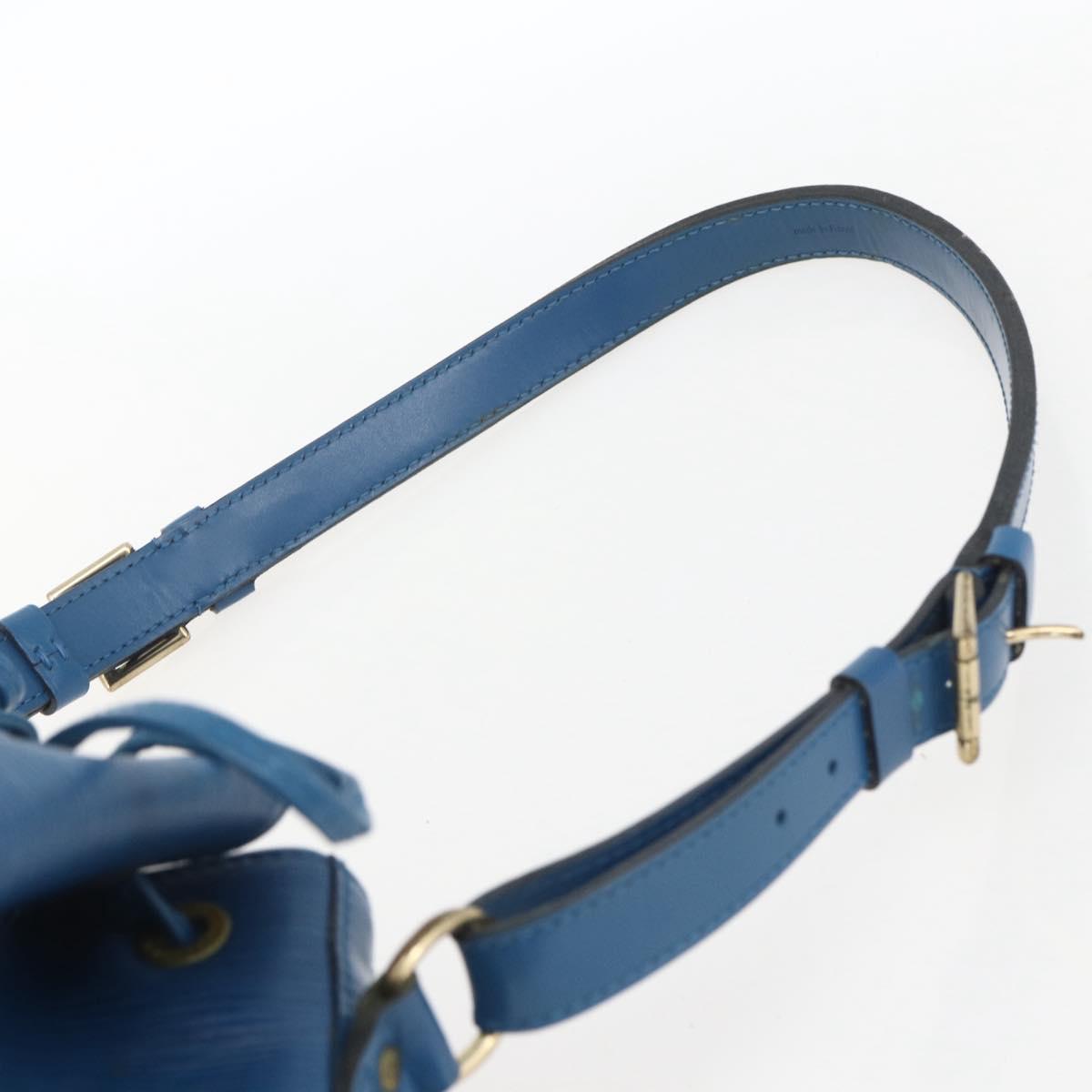 LOUIS VUITTON Epi Noe Shoulder Bag Toledo Blue M44005 LV Auth 161088