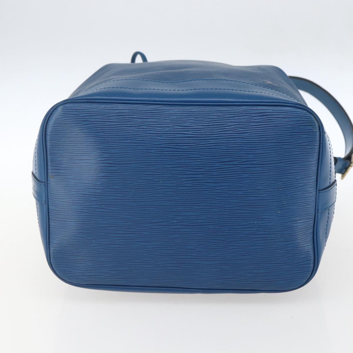 LOUIS VUITTON Epi Noe Shoulder Bag Toledo Blue M44005 LV Auth 161088
