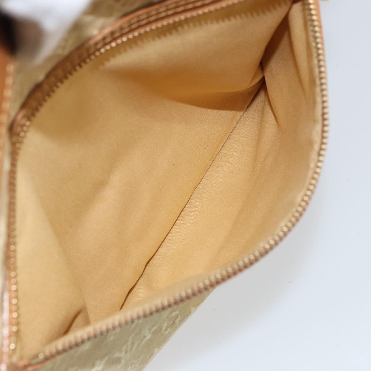 LOUIS VUITTON Monogram Mini Lucille GM Tote Bag Beige M92683 LV Auth 161105