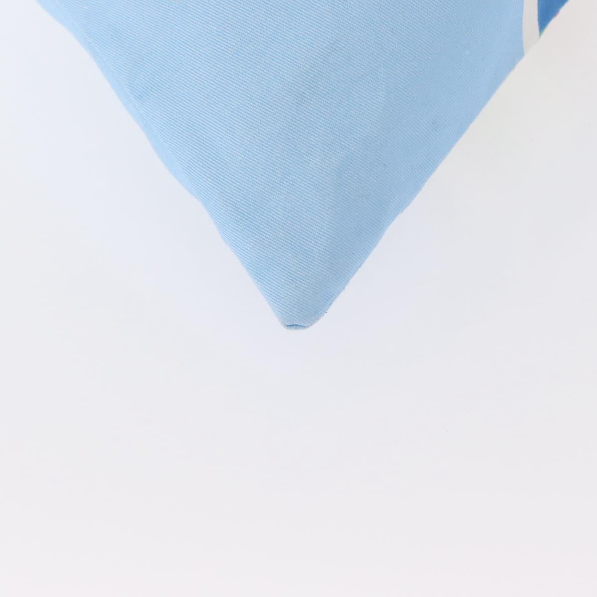 LOEWE Drawstring Bag Canvas Blue Auth 161106