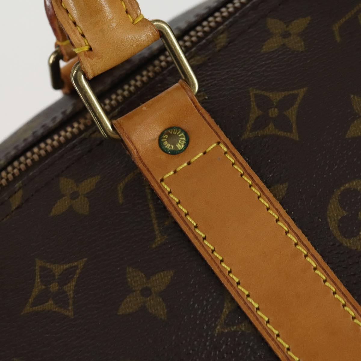 LOUIS VUITTON Monogram Keepall 55 Boston Bag M41424 LV Auth 161113