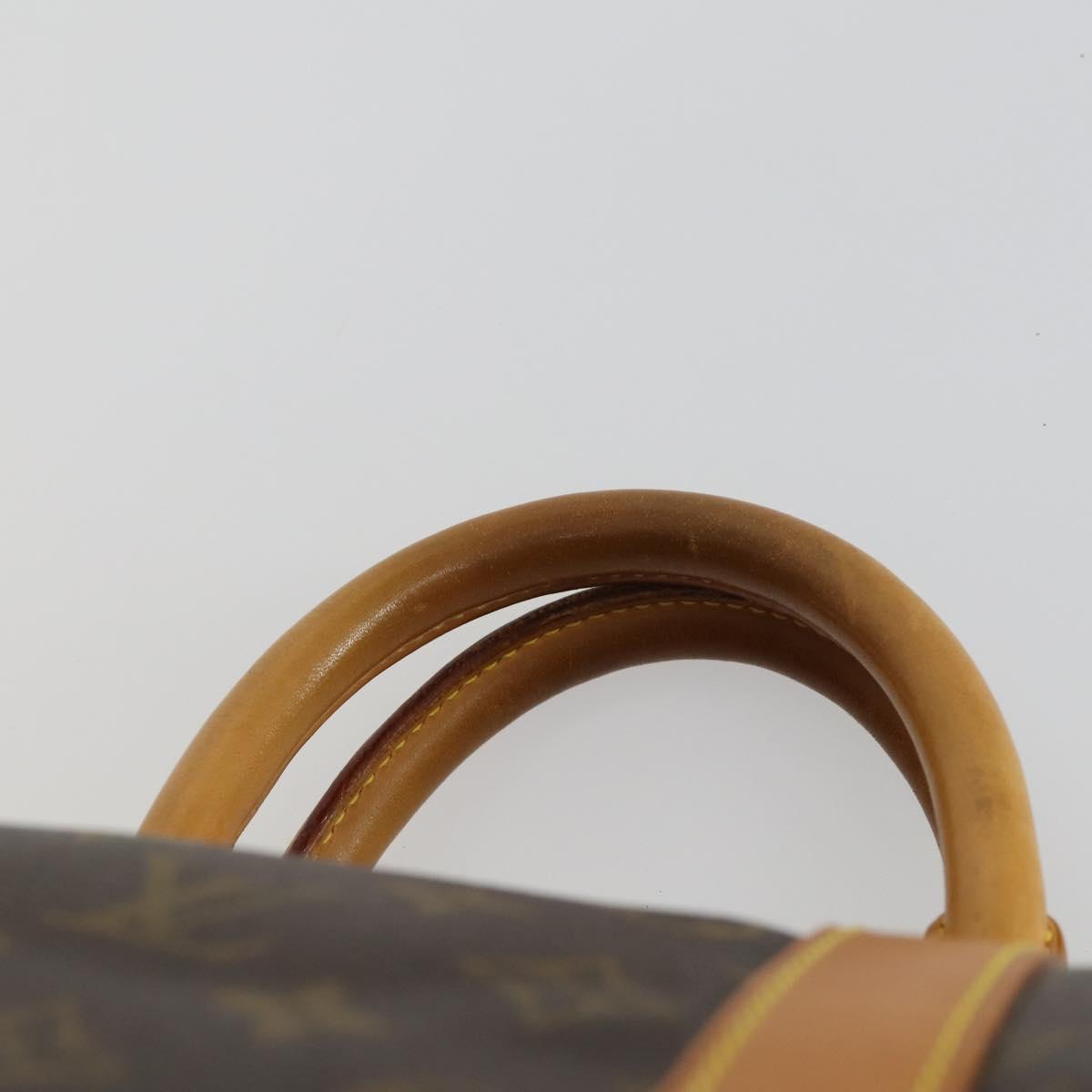 LOUIS VUITTON Monogram Keepall 55 Boston Bag M41424 LV Auth 161113