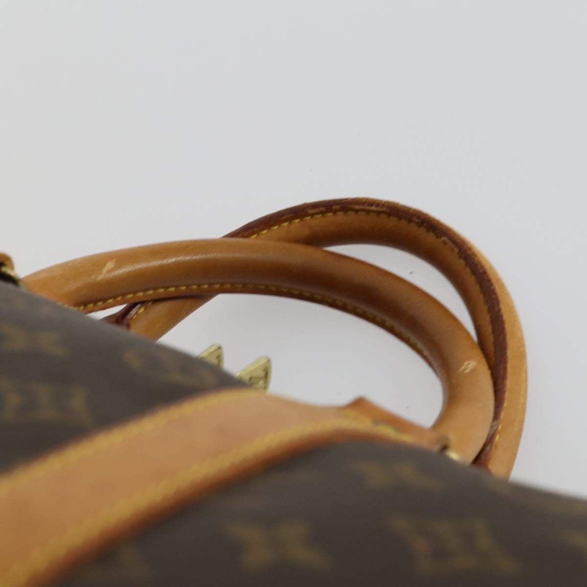 LOUIS VUITTON Monogram Keepall 55 Boston Bag M41424 LV Auth 161131