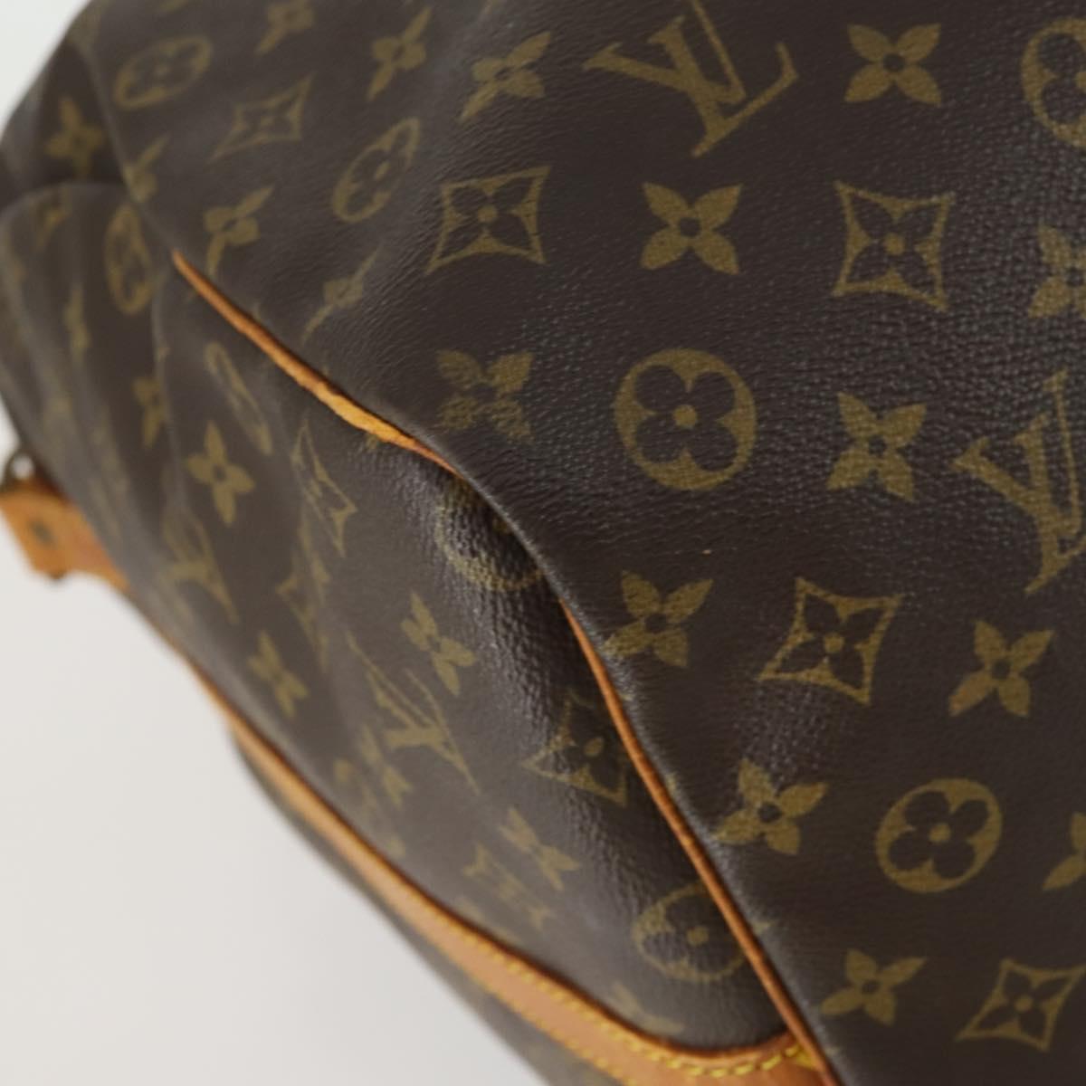 LOUIS VUITTON Monogram Keepall Bandouliere 60 Boston Bag M41412 LV Auth 161133