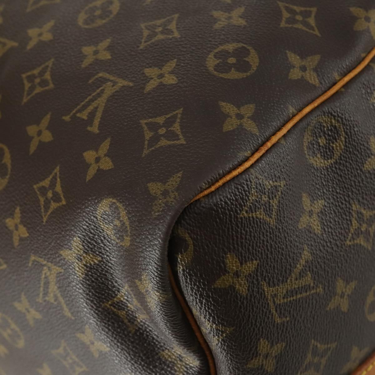 LOUIS VUITTON Monogram Keepall Bandouliere 60 Boston Bag M41412 LV Auth 161133