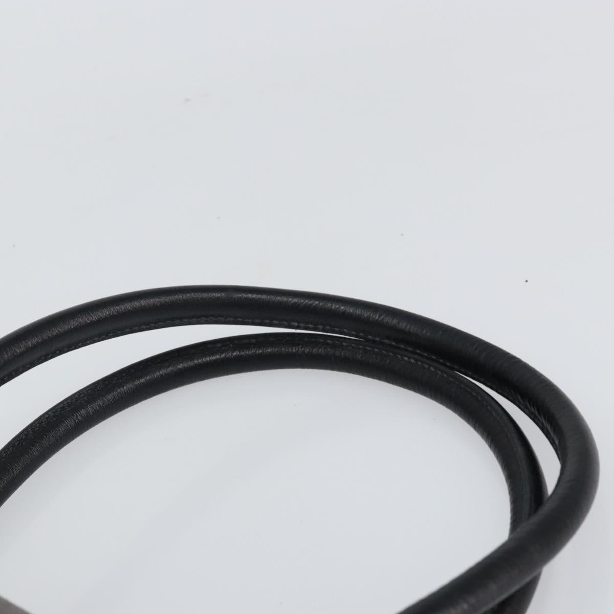 Christian Dior Trotter Canvas Flight line Hand Bag Gray Silver Auth 161160