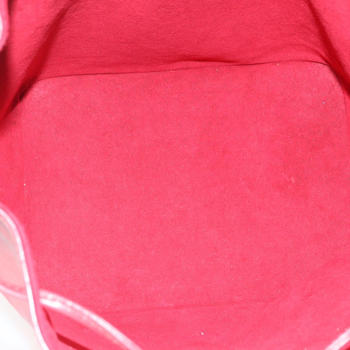 LOUIS VUITTON Epi Petit Noe Shoulder Bag Red M44107 LV Auth 161161