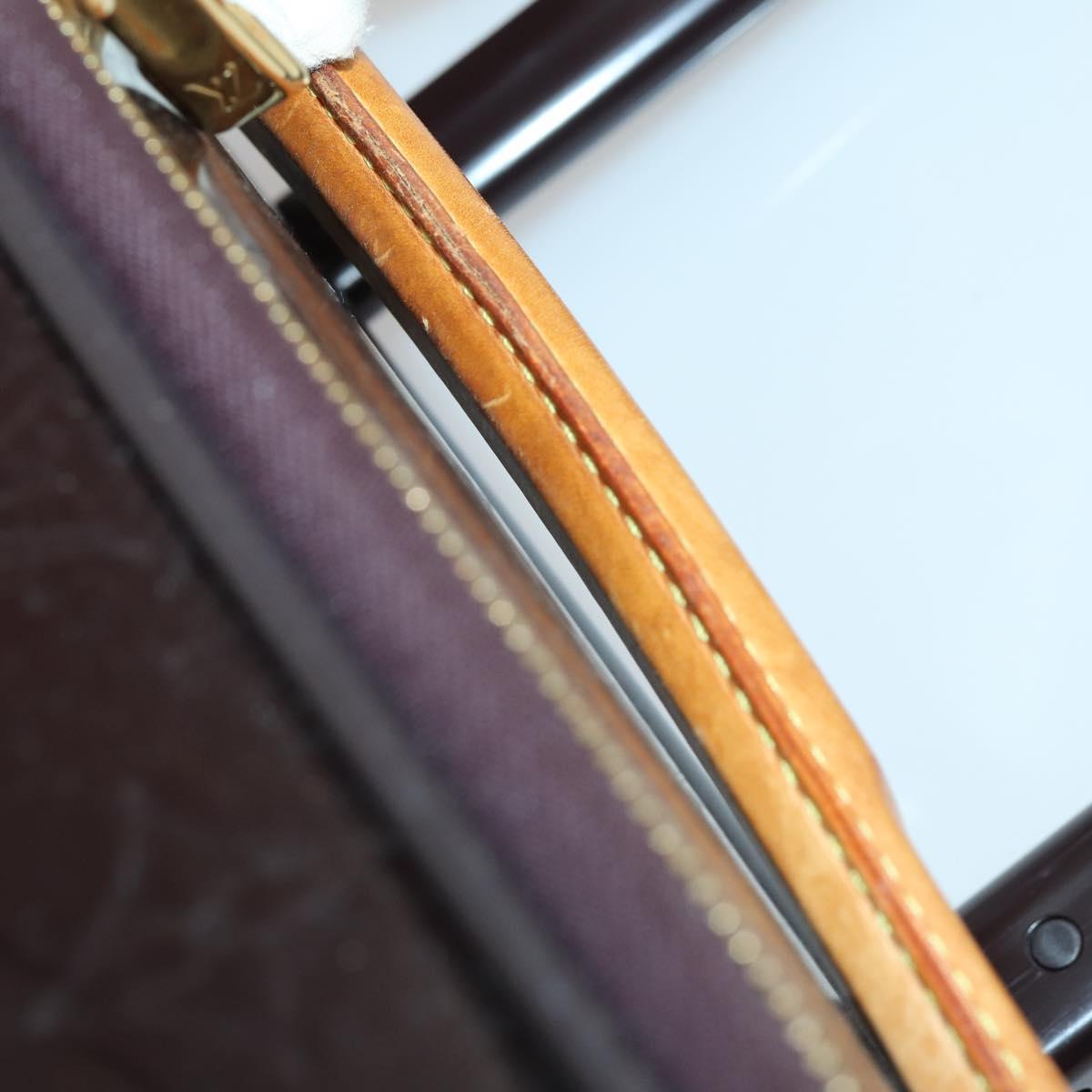 LOUIS VUITTON Monogram Vernis Pegas 45 Suitcase Amarante M91277 LV Auth 161162