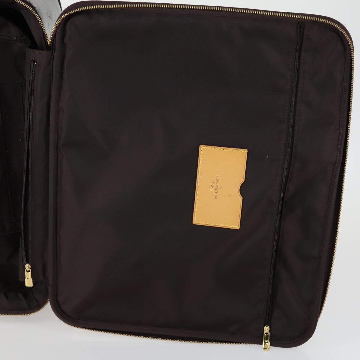 LOUIS VUITTON Monogram Vernis Pegas 45 Suitcase Amarante M91277 LV Auth 161162