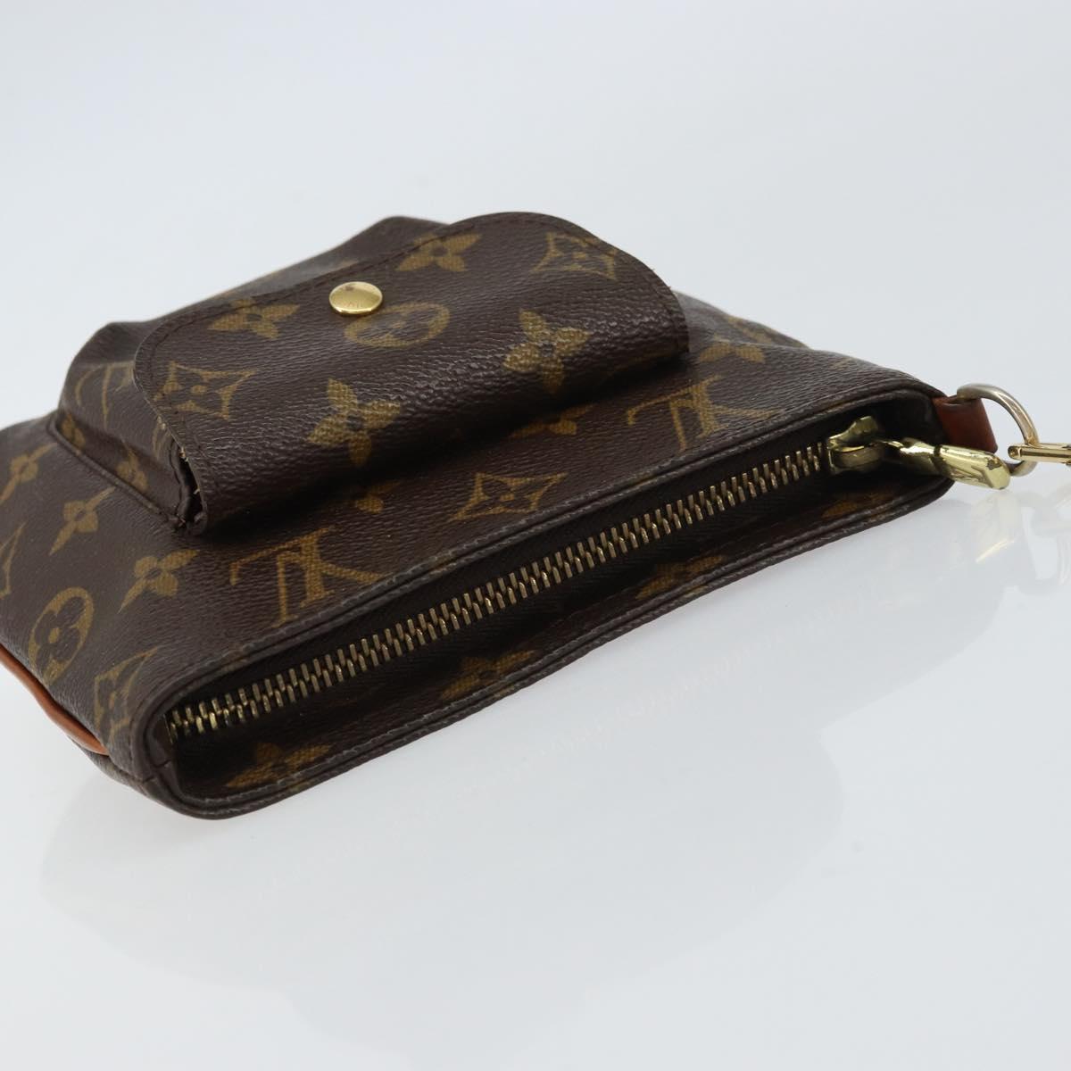 LOUIS VUITTON Monogram Partition Pouch M51901 LV Auth 161165