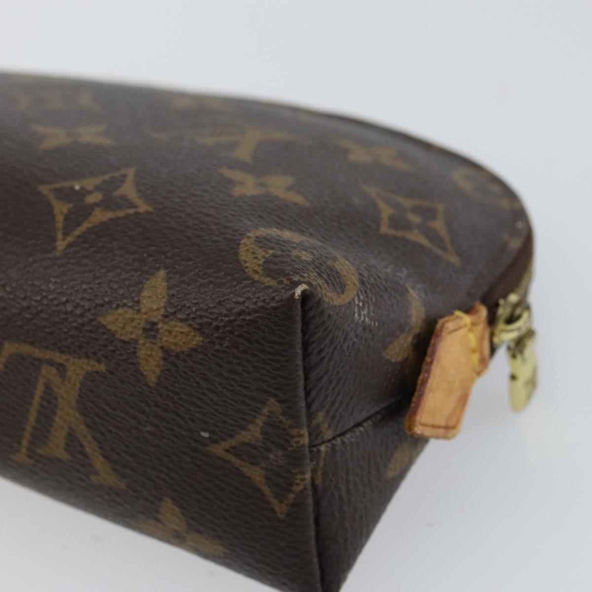 LOUIS VUITTON Monogram Pochette Cosmetic PM Pouch M43998 LV Auth 161171