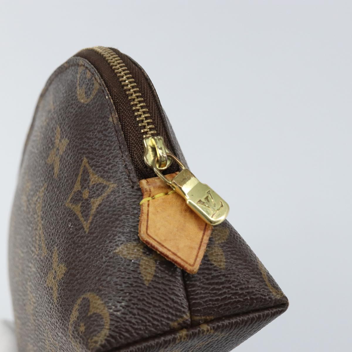 LOUIS VUITTON Monogram Pochette Cosmetic PM Pouch M43998 LV Auth 161171