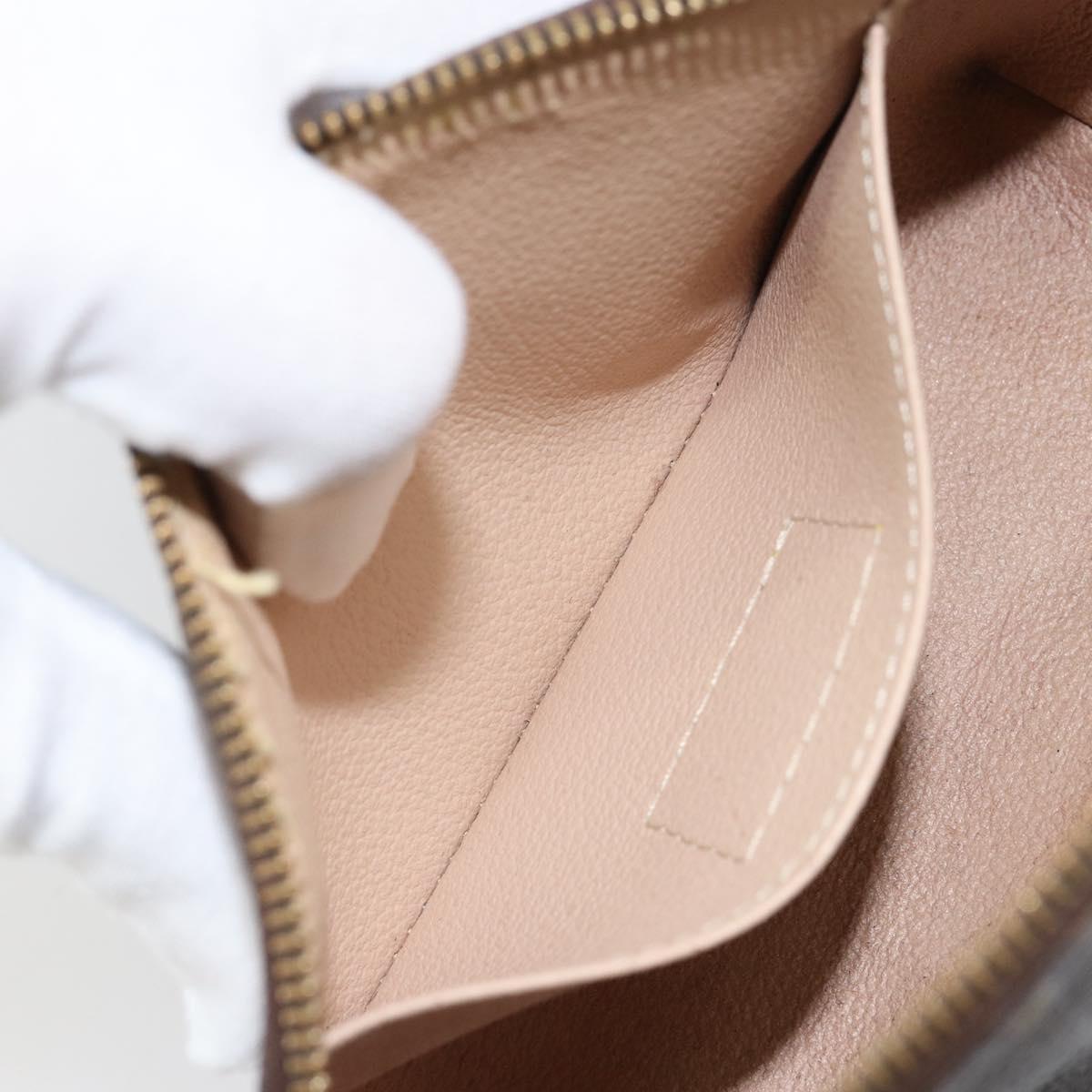 LOUIS VUITTON Monogram Pochette Cosmetic PM Pouch M43998 LV Auth 161171